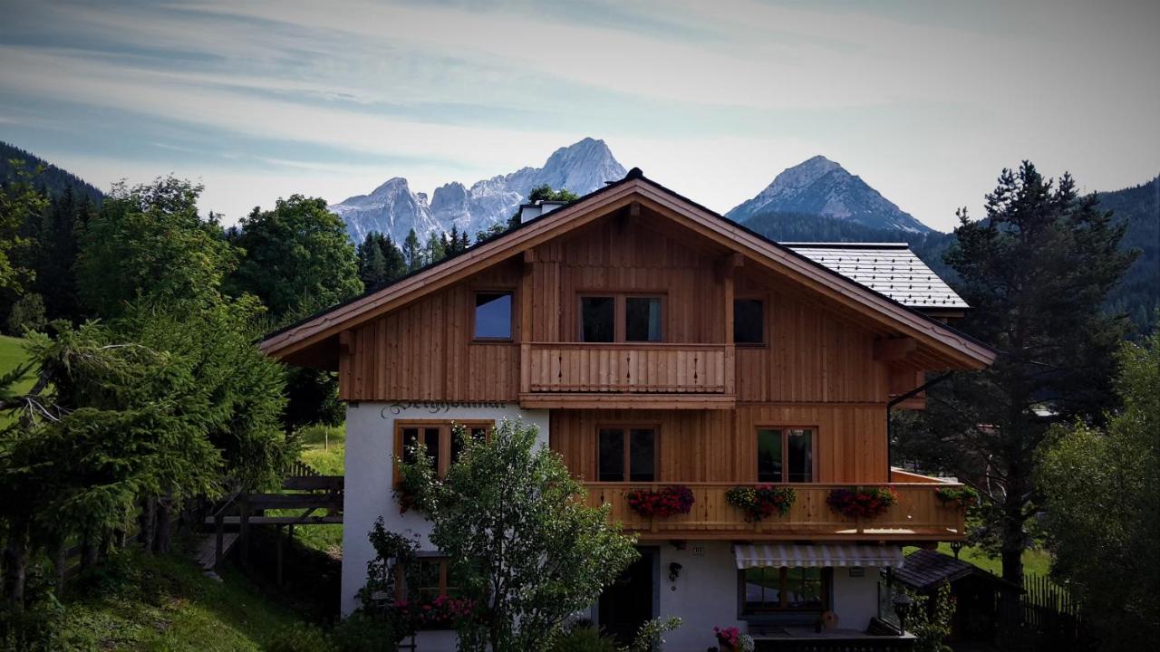 Ferienwohnung Haus Berghoamat Filzmoos Exterior foto